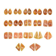 Natural Aventurine And Yellow Sapphire Natural Shape Loose Gemstone Exporter