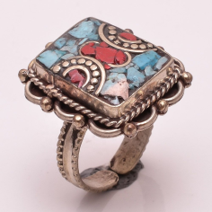 Wholesale Tibetan Silver Nepali Antique Ring