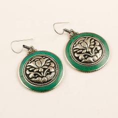 Natural Turquoise Gemstone Earring Manufacturer