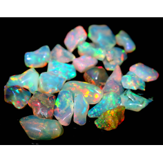 Natural Ethiopian Opal Polish Rough  4X12 MM Fine Quality Loose Exporter
