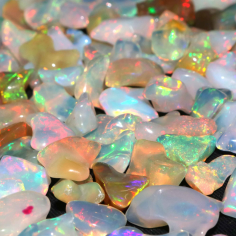 Natural Ethiopian Opal Polish Rough Ray Opal Polish Rough Welo Fire Exporter