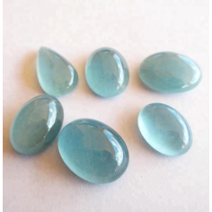 Aquamarine Gemstone Loose Cabochon Natural  Mix Gems exporter