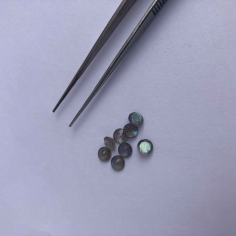 Natural Labradorite Faceted Round  Loose Gemstone Supplier
