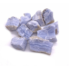 Blue Lace Agate Natural Raw Rough Stone Healing Stone Chakra Stone Wholesaler