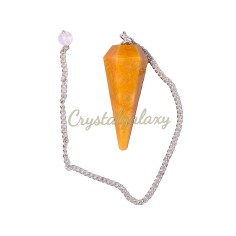 Yellow Aventurine Faceted Dowsing Pendulum Wholesaler