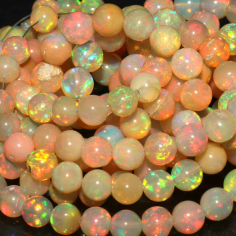 Ethiopian Beads Opal MARAVELOUS Natural Welo Fire Ethiopian Opal Beads Exporter