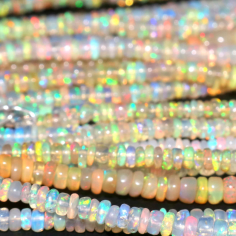 Ethiopian Opal Smooth Beads Ethiopian Opal Plain Beads Exporter
