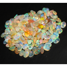 Natural Ethiopian Opal Top Quality 5X7 MM Oval Shape Faceted Exporter