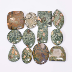 Natural Rhyolite Gemstone Cabochon Manufacturer