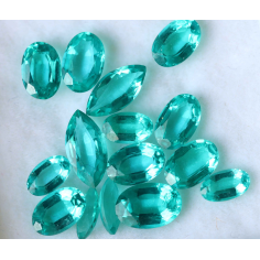 Natural Fine Quality Blue Apatite Faceted Cut Loose Gemstones Suppliers