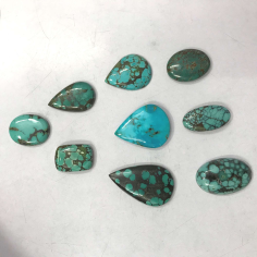 Natural Tibetan Turquoise Gemstone Cabochon Manufacturer