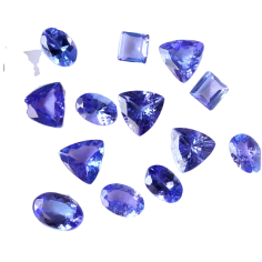 Natural Tanzanite Mixed Shapes High Quality Loose Gemstone Supplier