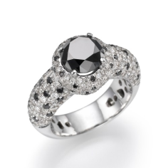 Black Diamond Engagement ring, Cheapest black Manufacturer