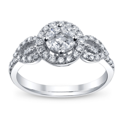 WHITE DIAMOND FINE JEWELRY RING EXPORTER