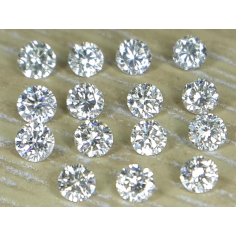 1.2mm I Clarity J Color Real Natural Loose Brilliant Cut Diamond Lot Exporter