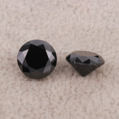 Black diamond cubic zirconia jewelry stones supplier