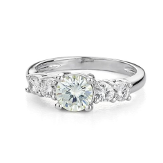 18k White/yellow Gold -Diamond Engagement ring Wholeslaer