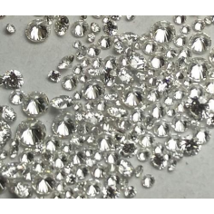 Loose full Round Excellent Cut Moissanite Diamond Exporter