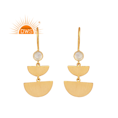 Half Moon Designed Dangle Earring Manufacturer