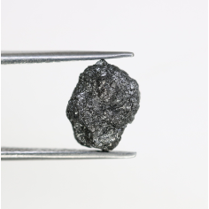 Black Color Natural Loose Rough Diamond For Raw Diamond Ring Supplier
