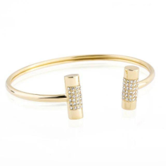 New Arrival Real Round Cut Diamond Bangle Bracelet Wholesaler