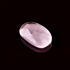 Natural Rose Quartz Gemstone Cushion Shape Checker Cut Supplier
