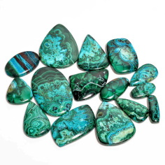 Natural Malachite Chrysocolla Gemstone Supplier