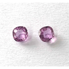 Exclusive 5mm Natural Pink Sapphire Cushion Faceted Gemstone Wholesaler