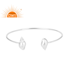 925 Silver Conch Design Cuff Bangle Manufacturer