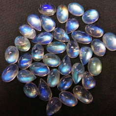 Rainbow Moonstone Loose Gemstone Cabochon  Supplier