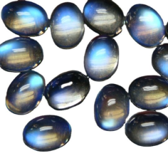 Rainbow Moon Stone Cut Gemstone For Necklace Supplier