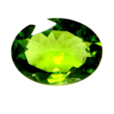 Wholesaler Faceted Oval Cut Peridot  Ring Gemstone For Jewelry