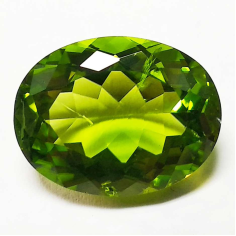 Green Peridot Faceted Calibrated Loose Gemstone Exporter