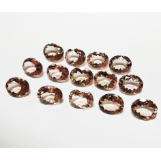 Pink Morganite Gemstone Oval Cut  Calibrated Gemstone Supplier