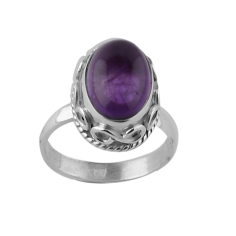925 sterling silver handmade purple amethyst rings Exporter