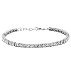 Genuine Swarovski 925 Silver Women's Tennis Bracelet Supplier