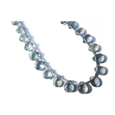 Natural Chalcedony Faceted Pear Exporter