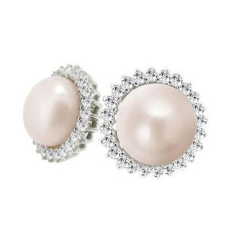 Pearl Gemstone Earring in 925 Sterling Silver Supplier