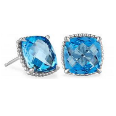 Natural Gemstone Sterling Silver Earring Supplier