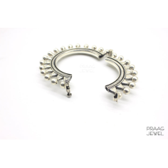 LATEST DESIGNER SILVER OXIDIZED BANGLES EXPORTER