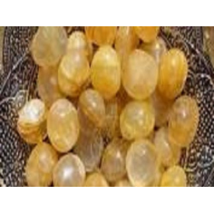 Natural Yellow crystal Tumbled Stone Gemstone Exporter
