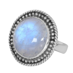STERLING SILVER RING WITH GEMSTONE WHOLESALER