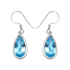 SILVER EARRING WITH GEMSTONE WHOLESALER