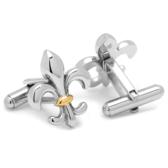 SILVER CUFFLINKS WITH GEMSTONE EXPORTER