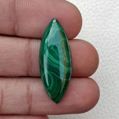 Malachite Marquise Shape Jewellery Making Cabochone Stone Exporter