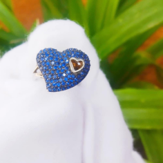 Beautiful ring for your love is here Made with 925 pure silver Supplier