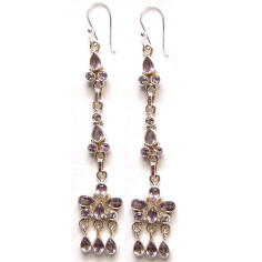 Indian Traditional Wedding Jhumka Earring Silver Jewelry Exporter