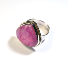 Gemstone Pink Moonstone Ring Supplier