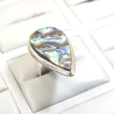 Abalone Shell Gemstone rings Supplier
