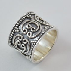 925 Solid Sterling Silver Jewelry Silver Rings Supplier
